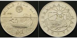 1 Lira Malta 銀 