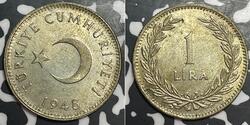 1 Lira 土耳其 銀 