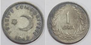 1 Lira 土耳其 銀 