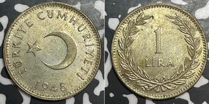 1 Lira 土耳其 銀 