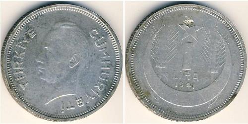 1 Lira 土耳其 銀 