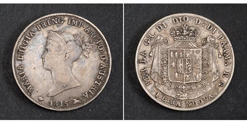1 Lira 帕爾馬公國 (1545 - 1859) 銀 