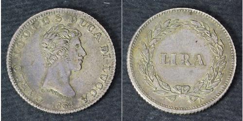 1 Lira 意大利 / Italian city-states 銀 