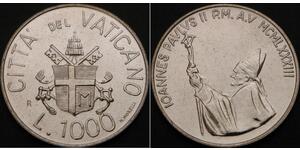 1 Lira 梵蒂冈 銀 