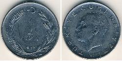 1 Lira 土耳其 镍/銅 