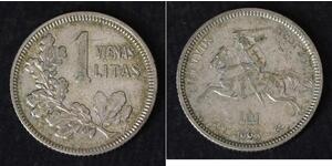 1 Litas Lituania (1991 - ) Argento 