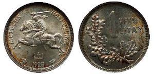 1 Litas Lituania (1991 - ) Plata 