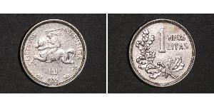 1 Litas Lithuania (1991 - ) Silver 