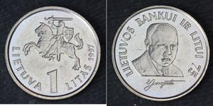 1 Litas Lituania (1991 - )  