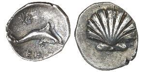 1 Litra Ancient Greece (1100BC-330) Silver 
