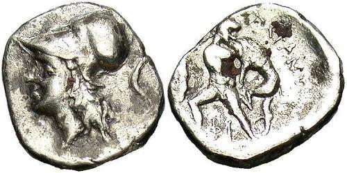 1 Litra Древняя Греция (1100BC-330) Серебро 