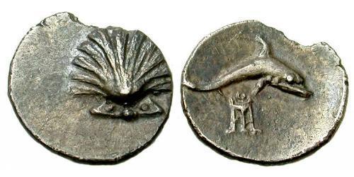 1 Litra Древняя Греция (1100BC-330) Серебро 