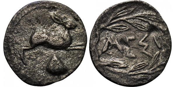 1 Litra Стародавня Греція (1100BC-330) Срібло 