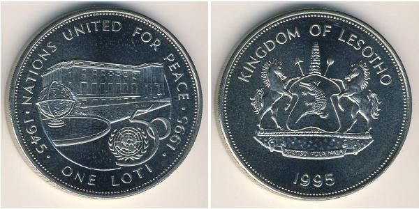 1 Loti Lesotho Copper/Nickel 