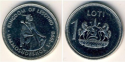 1 Loti Lesotho 镍 