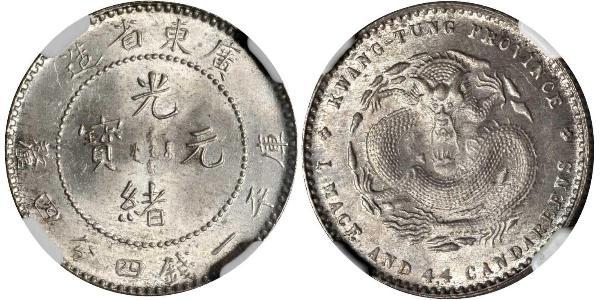 1 Mace Volksrepublik China Silber 