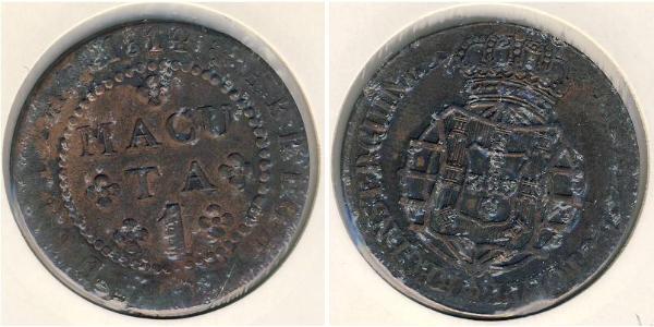1 Macuta 葡屬西非 (1575 - 1975) 銅 