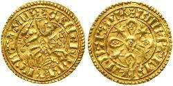 1 Maravedi Royaume de Portugal (1139-1910) Or Sanche I de Portugal (1154-1212)