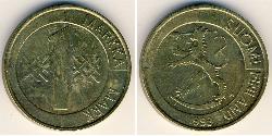 1 Mark Finlandia (1917 - ) Alluminio/Bronzo 