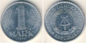 1 Mark Deutsche Demokratische Republik (1949-1990) Aluminium 
