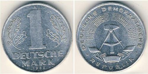 1 Mark Deutsche Demokratische Republik (1949-1990) Aluminium 