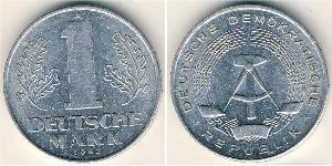 1 Mark German Democratic Republic (1949-1990) Aluminium 