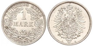 1 Mark Empire allemand (1871-1918) Argent 