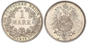 1 Mark Empire allemand (1871-1918) Argent 