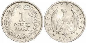 1 Mark République de Weimar (1918-1933) Argent 