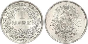 1 Mark Impero tedesco (1871-1918) Argento 