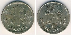 1 Mark Finland (1917 - ) Copper/Nickel 