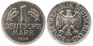 1 Mark West Germany (1949-1990) Copper/Nickel 