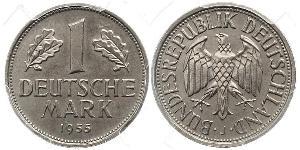 1 Mark West Germany (1949-1990) Copper/Nickel 