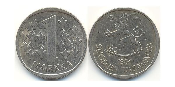 1 Mark Finlande (1917 - ) Cuivre/Nickel 