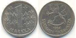 1 Mark Finnland (1917 - ) Kupfer/Nickel 