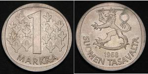 1 Mark Finnland (1917 - ) Kupfer/Nickel 