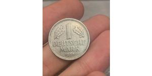 1 Mark Geschichte der Bundesrepublik Deutschland (1949-1990) Kupfer/Nickel 