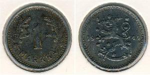 1 Mark Finnland (1917 - ) Nickel 