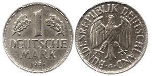 1 Mark Alemania Occidental (1949-1990) Níquel/Cobre 