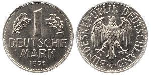 1 Mark Alemania Occidental (1949-1990) Níquel/Cobre 