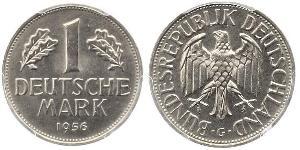 1 Mark Alemania Occidental (1949-1990) Níquel/Cobre 