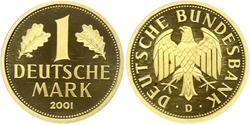 1 Mark Allemagne (1990 - ) Or 