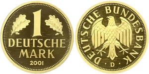 1 Mark Alemania (1990 - ) Oro 