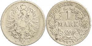 1 Mark Imperio alemán (1871-1918) Plata 