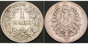 1 Mark Imperio alemán (1871-1918) Plata Wilhelm II, German Emperor (1859-1941)