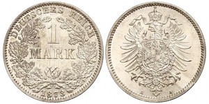 1 Mark Imperio alemán (1871-1918) Plata 