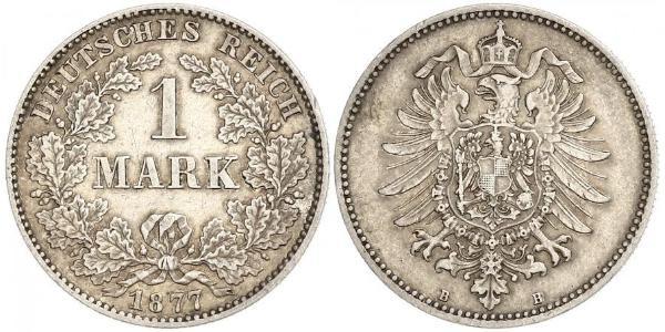1 Mark Imperio alemán (1871-1918) Plata 