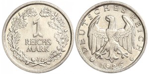 1 Mark República de Weimar (1918-1933) Plata 