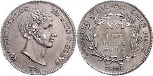 1 Mark States of Germany Plata 