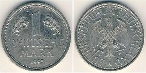 1 Mark Germania Ovest (1949-1990) Rame/Nichel 